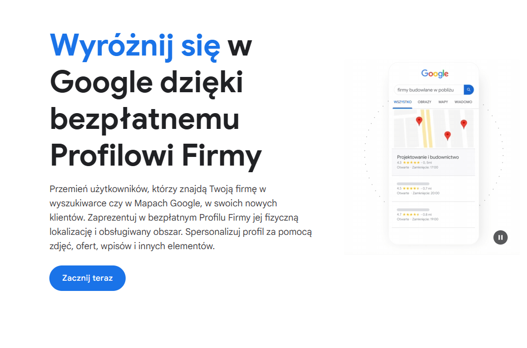 Jak założyć Wizytówkę Google dla Twojej firmy? Pełny poradnik krok po kroku.